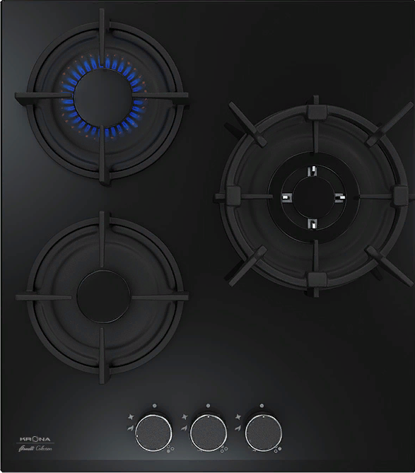 Детальное фото товара: Krona FIERO 45 BL газовая поверхность