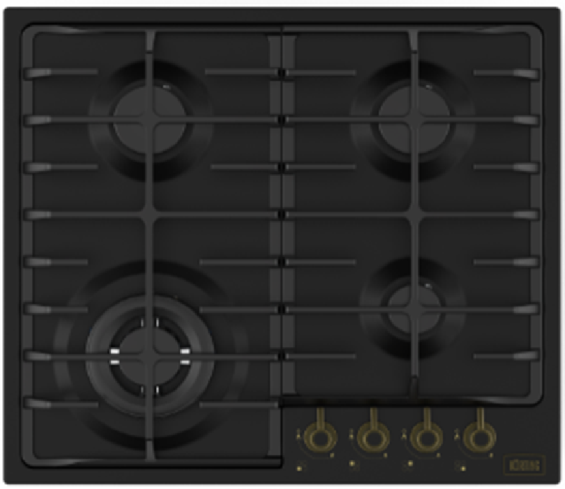 Фото товара: Korting HG 674 CTRN газовая поверхность