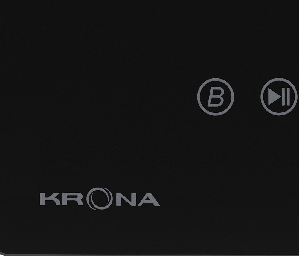 Krona VENTO 30 BL Детальное фото товара: Krona VENTO 30 BL индукционная поверхность