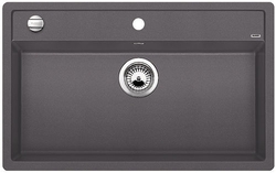 Фото товара: Blanco Dalago 8, мойка, гранит, темная скала с клапаном-автоматом