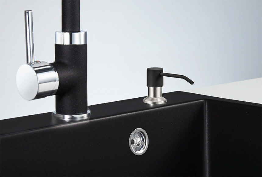 GRANULA 1403 дозатор для моющего средства, турмалин Детальное фото товара: GRANULA 1403 дозатор для моющего средства, турмалин