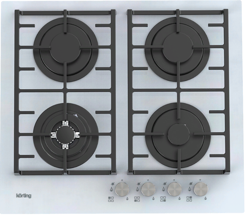 Фото товара: Korting HGG 6825 CTW газовая поверхность
