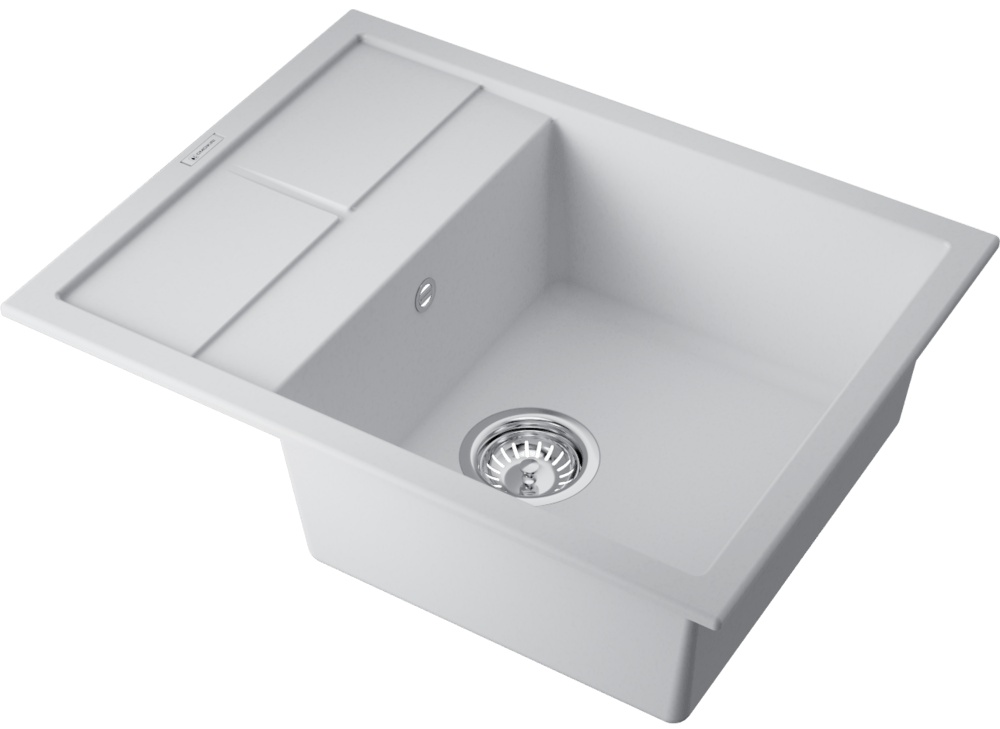 Детальное фото товара: Omoikiri Sumi 65A-WH, мойка, керамика, белый