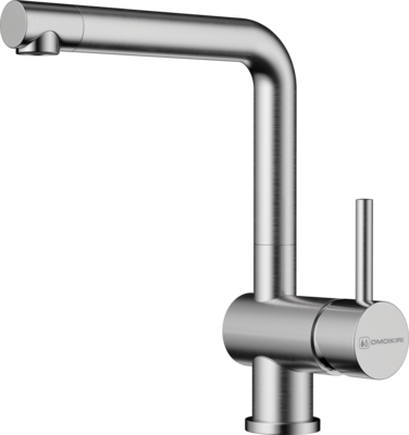 Omoikiri Tanigawa-BN, смеситель, латунь/нержавеющая сталь Детальное фото товара: Omoikiri Tanigawa-BN, смеситель, латунь/нержавеющая сталь