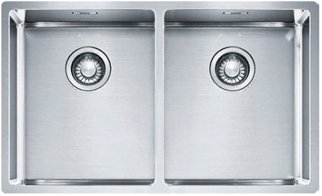 Фото товара: Franke BXX 220/120-34-34, мойка, нержавеющая сталь полированная