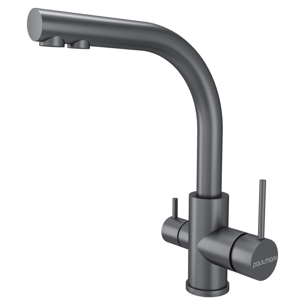 Фото товара: Paulmark ESSEN, смеситель, серый матовый