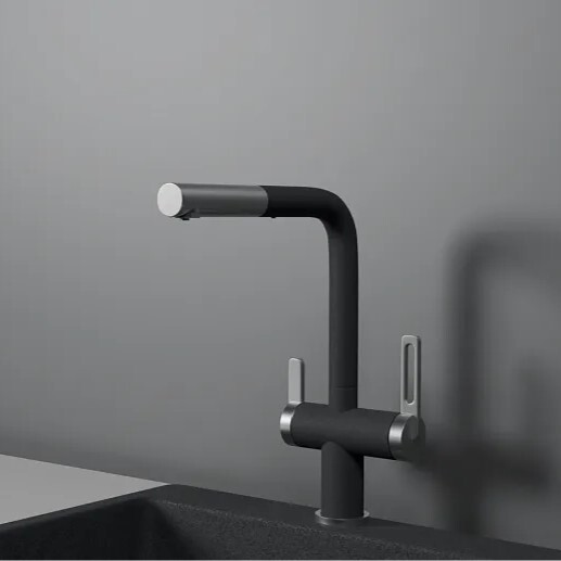 Фото товара: GRANULA 8170 смеситель, гранит, графит