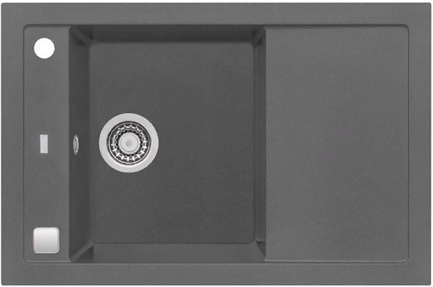 ALVEUS FORMIC 30 GRANITAL+ STEEL-G04M, мойка, гранит, серый (в комплекте с сифоном 1127749) Фото товара: ALVEUS FORMIC 30 GRANITAL+ STEEL-G04M, мойка, гранит, серый (в комплекте с сифоном 1127749)