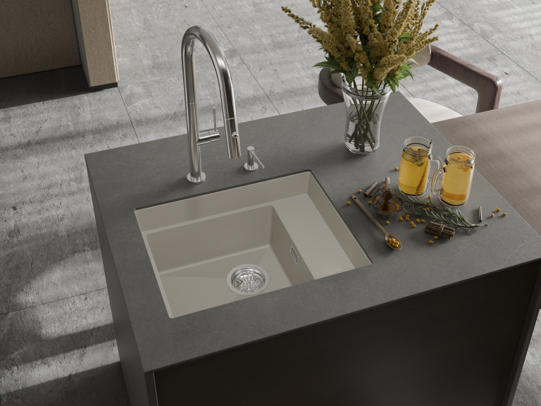 Детальное фото товара: Rivelato NOBILE NB-544-R topazio, мойка, гранит, топаз
