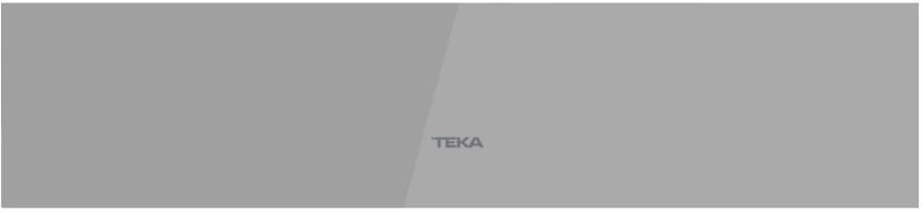 Детальное фото товара: Teka Стеклянный фасад STEAM GREY