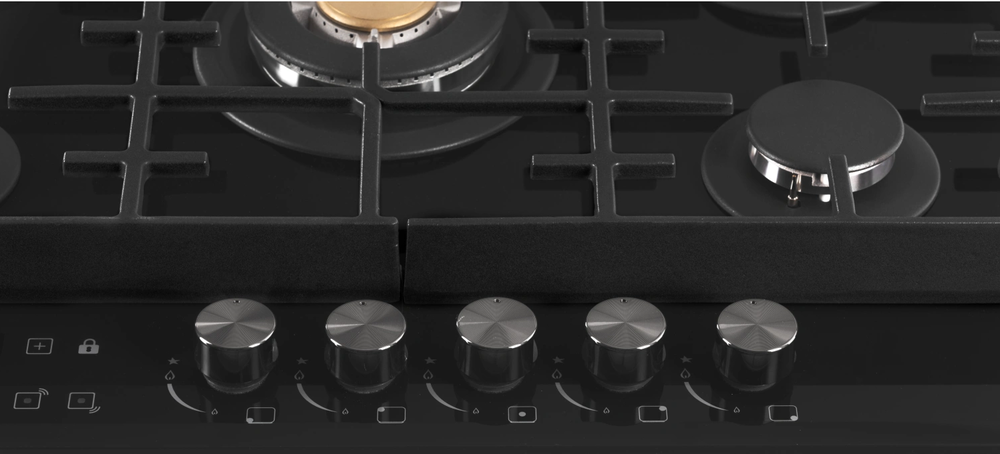 Детальное фото товара: HIBERG VM 7155 B газовая поверхность
