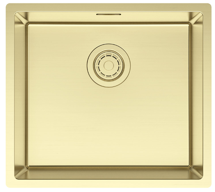 Фото товара: Paulmark LASSAN 49 UNI, мойка, нержавеющая сталь, светлое золото