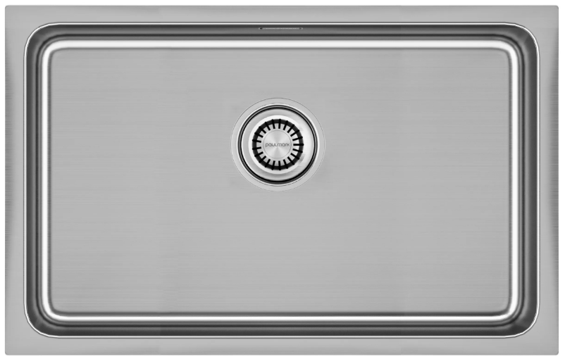 Фото товара: Paulmark VISTA 74, мойка, нержавеющая сталь брашированная