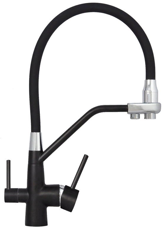 Фото товара: Zigmund & Shtain ZS 2200, смеситель, черный базальт