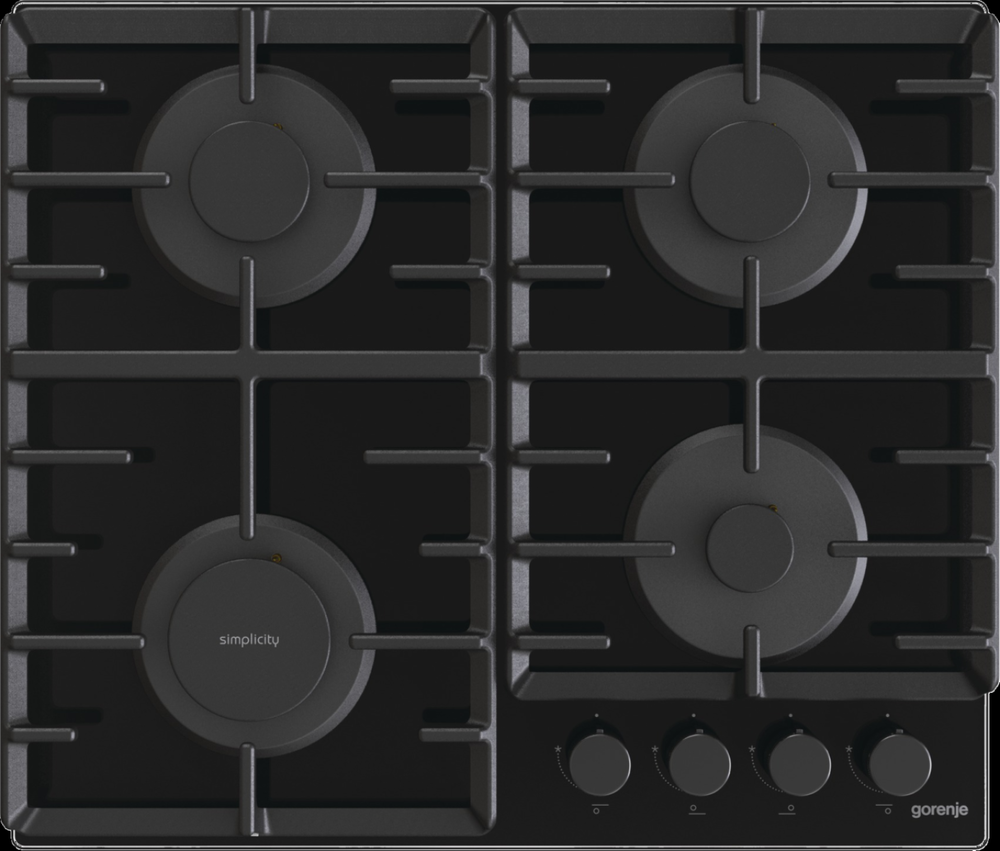 Gorenje GT642SYB Детальное фото товара: Gorenje GT642SYB газовая поверхность