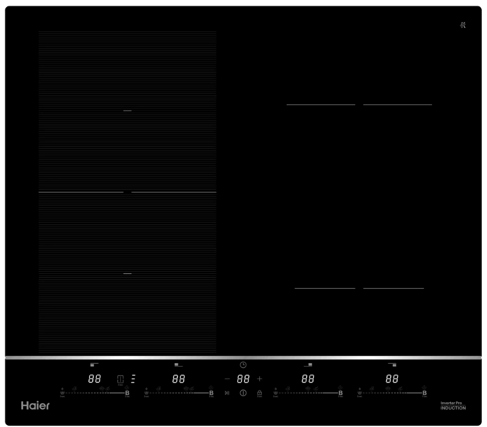 Фото товара: Haier HHY-Y64WBFLB индукционная поверхность