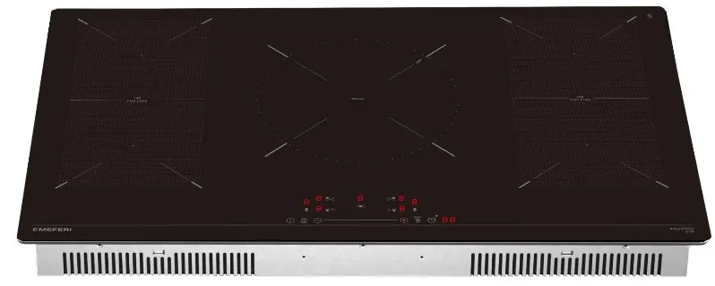 Детальное фото товара: MEFERI MEH755BK ULTRA стеклокерамическая поверхность