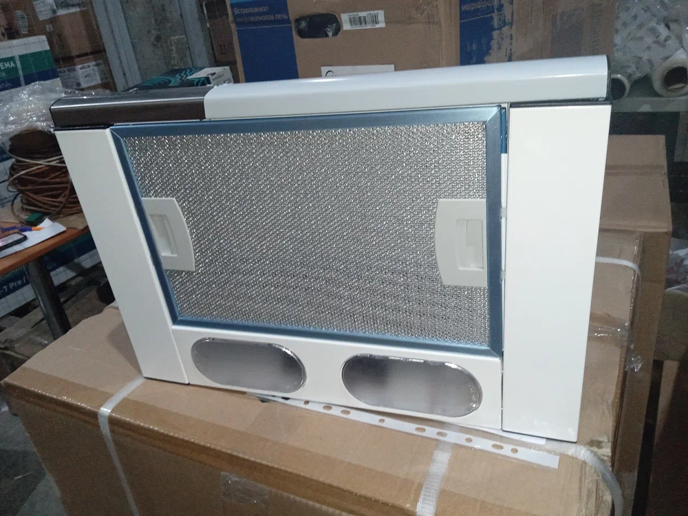 Уценка Elikor Интегра 45П-400-В2Л белый/нерж Детальное фото товара: Уценка Elikor Интегра 45П-400-В2Л белый/нерж