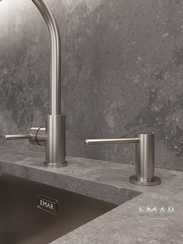 Детальное фото товара: Emar ЕД-405 Satin, дозатор для моющего средства, сатин