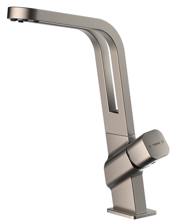 Фото товара: Teka ICO 915 TITANIUM, смеситель, титан