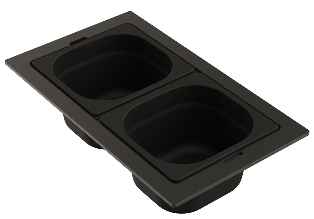 Фото товара: Omoikiri DC-04-2-GB, контейнер, нержавеющая сталь/графит