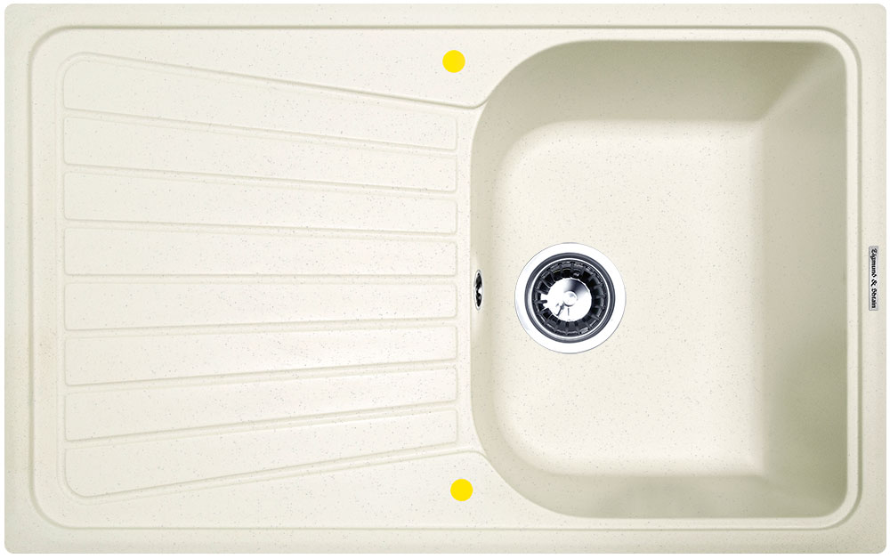 Фото товара: Zigmund & Shtain KLASSISCH 790, мойка, каменная соль  