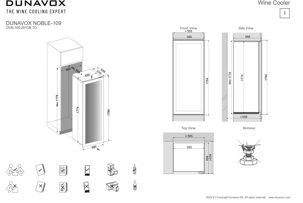Детальное фото товара: Dunavox DVN-109.291DB.TO