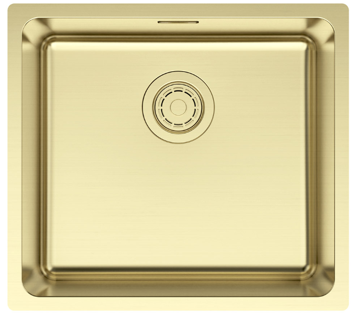 Фото товара: Paulmark YUNI 49 UNI, мойка, нержавеющая сталь, светлое золото