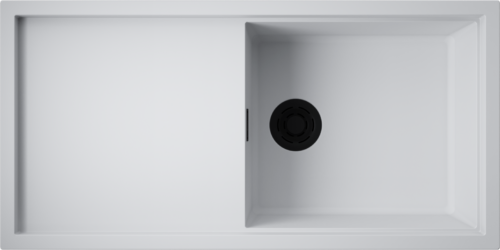 Фото товара: Omoikiri Sintesi 100-WH, мойка, керамика, белый