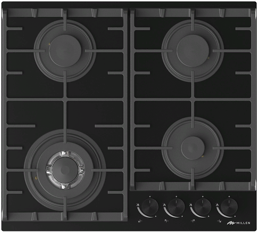 MILLEN MGHG 602 BL Фото товара: MILLEN MGHG 602 BL газовая поверхность