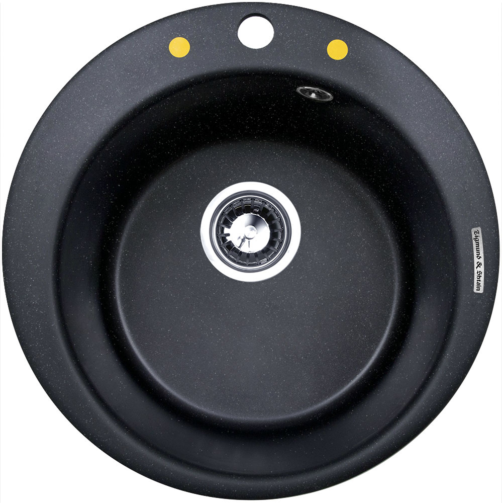 Фото товара: Zigmund & Shtain KREIS 480, мойка, темная скала  