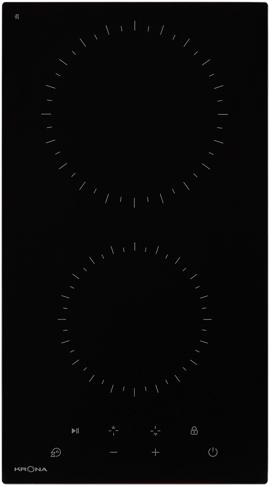 Фото товара: Krona ZAUBER 30 BL TK стеклокерамическая поверхность