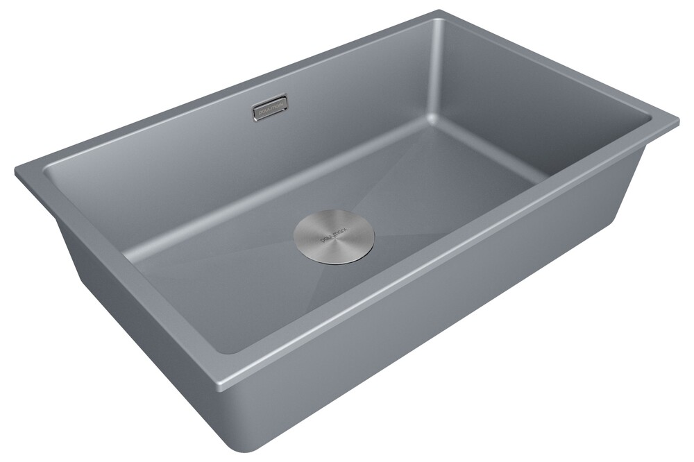 Детальное фото товара: Paulmark LUMI 74UNI, мойка, гранит, серый металлик
