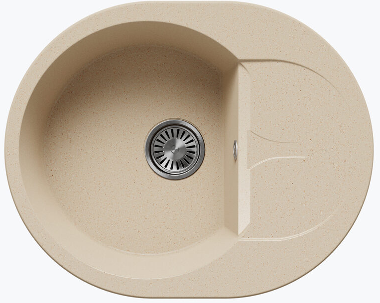 Фото товара: Polygran ATOL-620, мойка, мрамор, опал 328