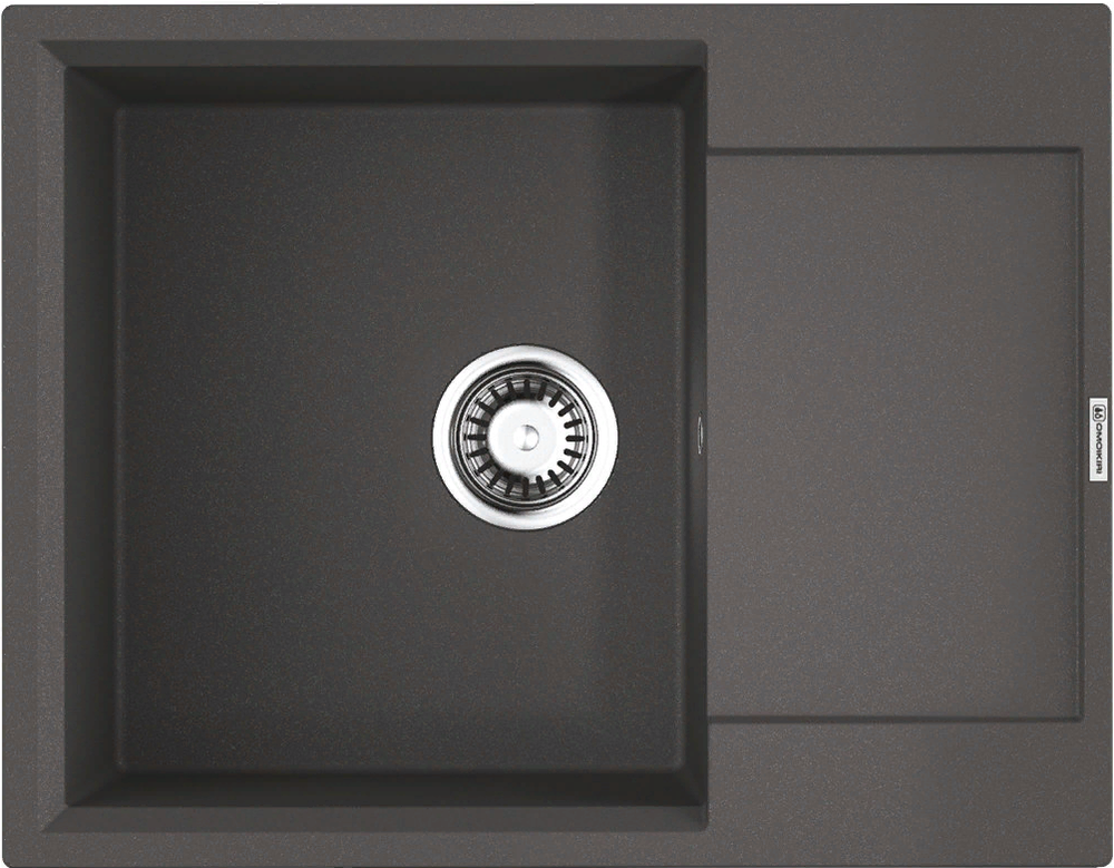 Фото товара: Omoikiri Daisen 65T-PL, мойка, гранит, платина