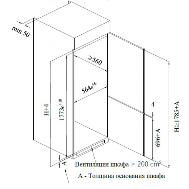 Схема встраивания