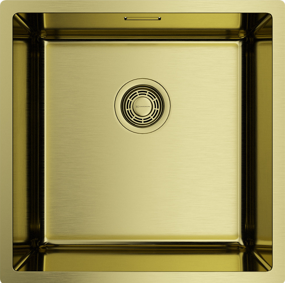 Фото товара: Omoikiri Tadzava 44-U/I-Ultra-LG, мойка, светлое золото