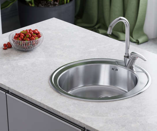 Omoikiri Asida 51-IN, мойка, нержавеющая сталь Детальное фото товара: Omoikiri Asida 51-IN, мойка, нержавеющая сталь