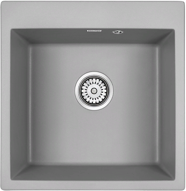 Детальное фото товара: Paulmark KANTE 50, мойка, гранит, серый металлик