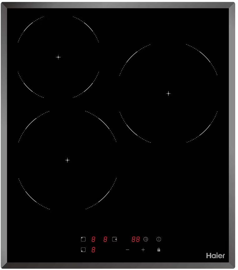 Детальное фото товара: Haier HHY-C53NVB стеклокерамическая поверхность