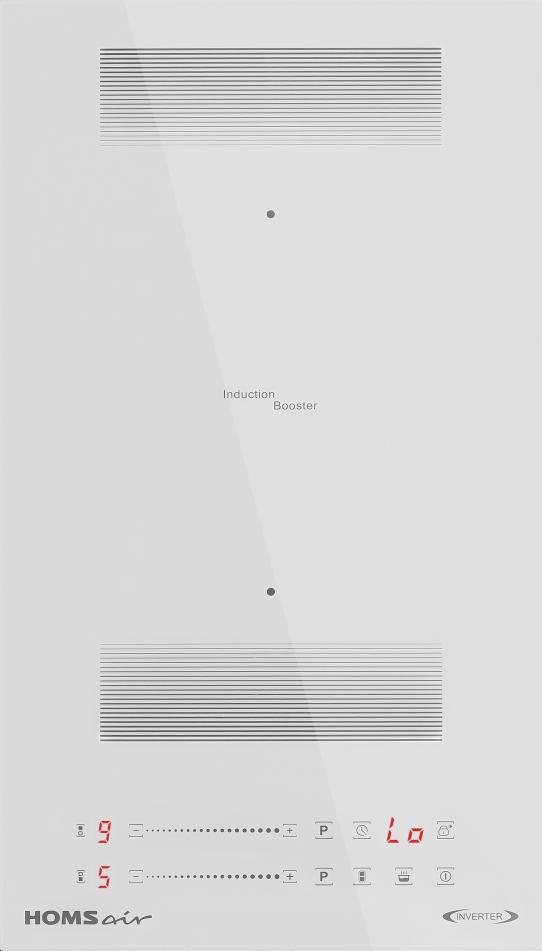 Фото товара: HOMSair HIC32BWH Inverter индукционная поверхность