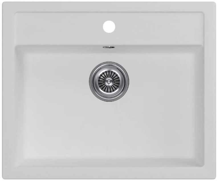 Фото товара: KUCHENSTERN TOP 60, мойка, гранит, белый