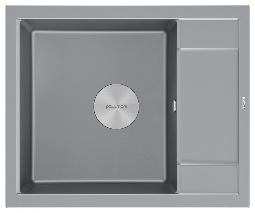 Фото товара: Paulmark FLUGEN 50-600, мойка, гранит, серый металлик