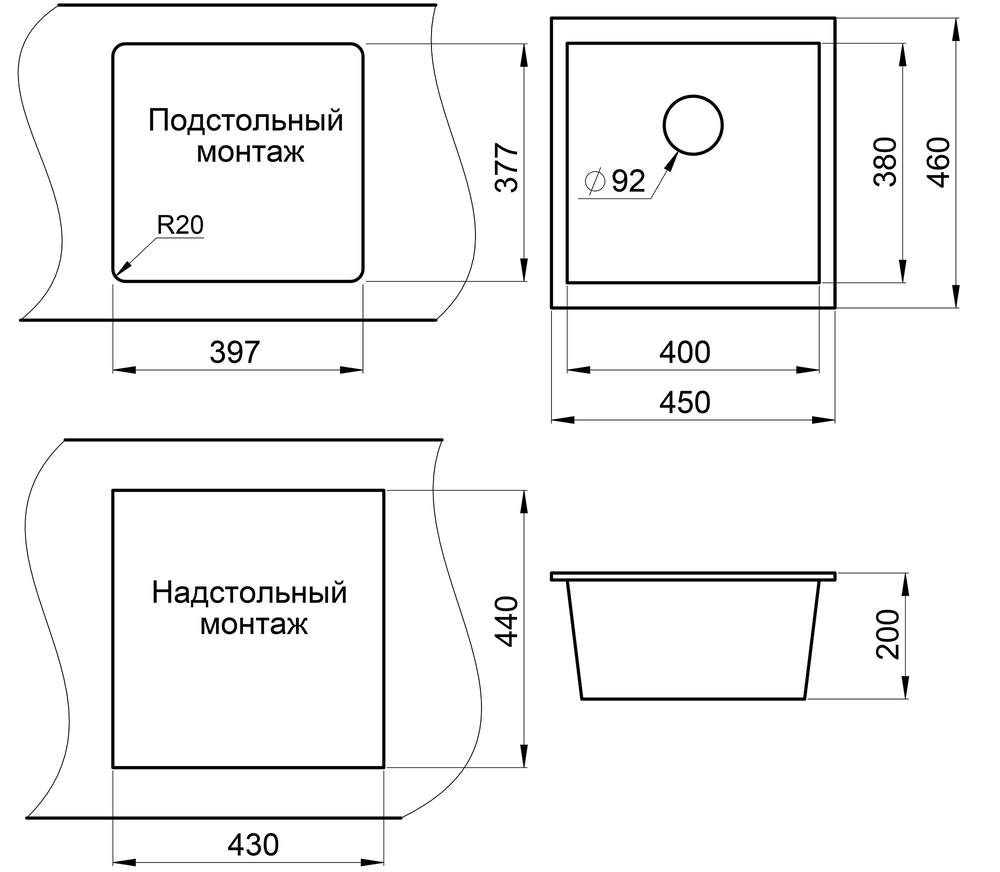 Схема встраивания