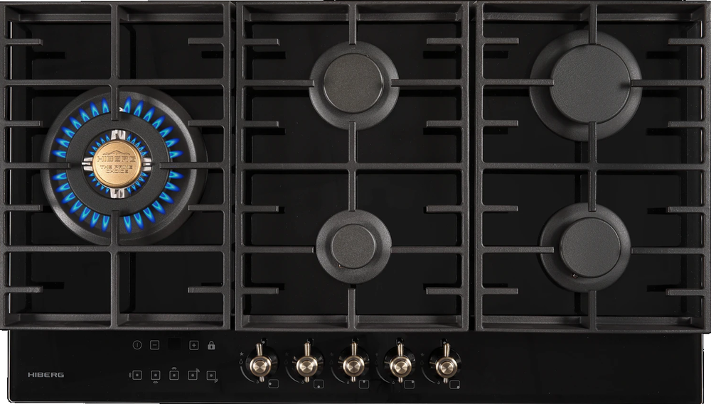 Детальное фото товара: HIBERG VM 9155 B газовая поверхность