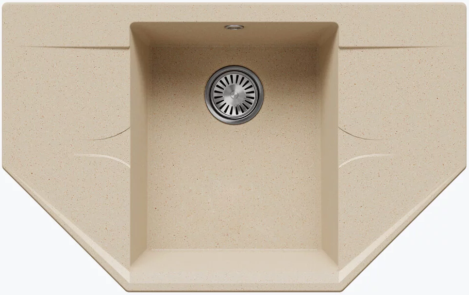 Фото товара: Polygran RIFF-800, мойка, мрамор, опал 328