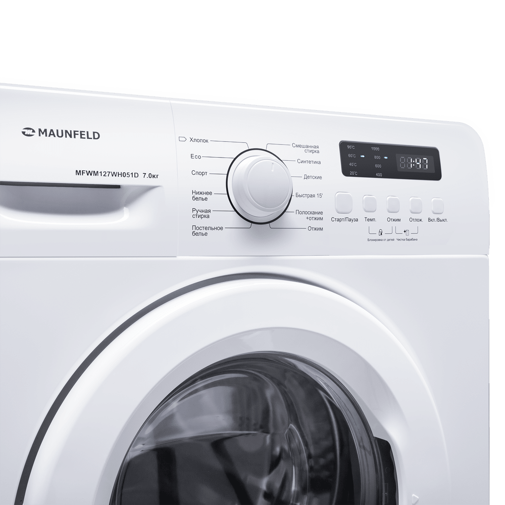 Maunfeld MFWM127WH051D Детальное фото товара: Maunfeld MFWM127WH051D