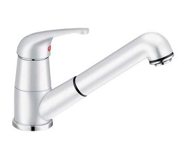 Фото товара: Blanco Daras-S, смеситель, гранит, белый