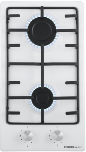 Фото товара: HOMSair HGE323GCWH газовая поверхность