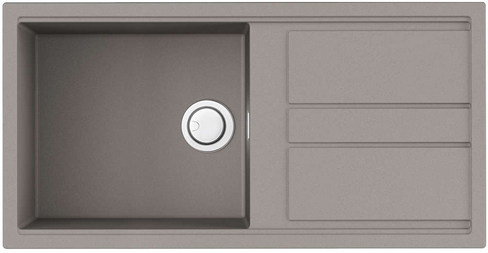 Фото товара: Omoikiri Kitagawa 100-GR, мойка, керамика, leningrad grey